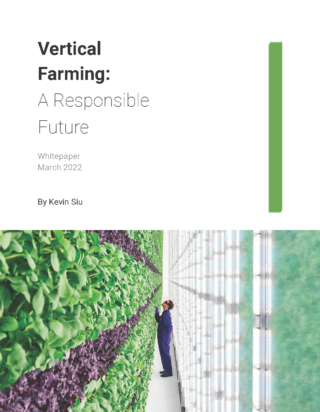Vertical farming white paper preview